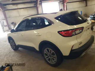 2021 Ford Escape SEL z VIN 1FMCU9H61MUA87268, wystawiony jako Copart lot #60645795 z przebiegiem 47 219 mil mil oraz Szkoda całkowita • Salvage title. Historia ofert i sprzedaży dostępna na DreamBid. Obrazek 2.