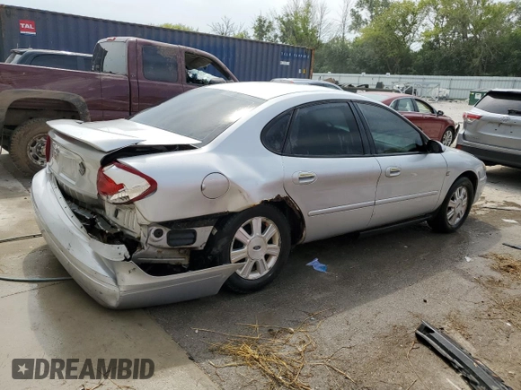 2005 Ford Taurus SEL with VIN 1FAHP56S45A202092, listed as a Copart auction lot 62223514 with Not Provided miles and Non Repairable. Bid and sale history available at DreamBid. Image 3.