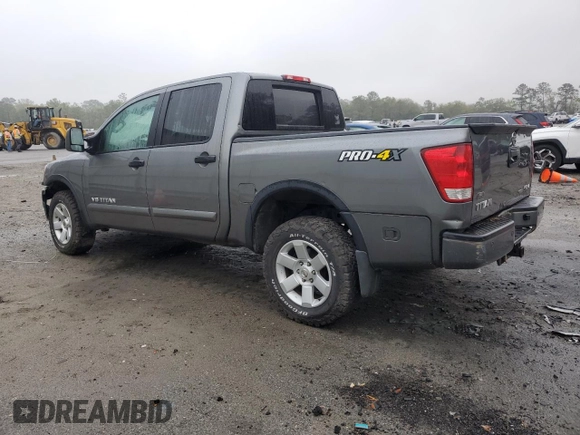 2015 Nissan Titan Pro-4X with VIN 1N6BA0EC2FN504261, listed as a Copart auction lot 50926675 with Not provided miles and Clean title. Bid and sale history available at DreamBid. Image 2.