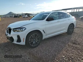 2022 BMW X4 M40i with VIN 5UX43DT06N9J60316, listed as a Copart auction lot 62776065 with 41,189 mi miles and Salvage title. Bid and sale history available at DreamBid. Image 1.