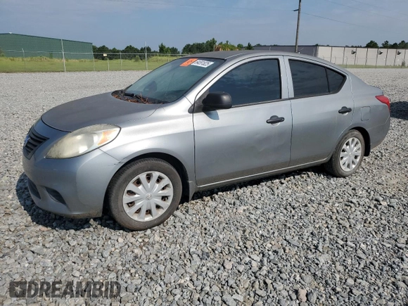 2012 Nissan Versa S with VIN 3N1CN7AP8CL918687, listed as a Copart auction lot 64091825 with 121,278 mi miles and Clean title. Bid and sale history available at DreamBid. Image 1.