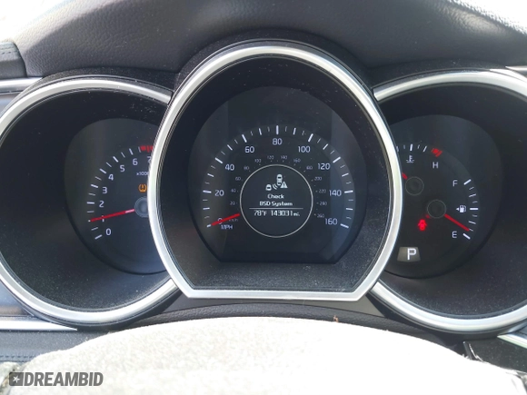 2015 Kia Optima EX with VIN 5XXGN4A75FG391608, listed as a IAAI auction lot 41817373 with 143,031 mi miles. Bid and sale history available at carsss.com. Image 7.