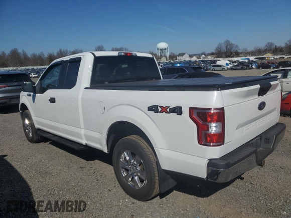 2020 Ford F-150 XL with VIN 1FTFX1E55LFA73253, listed as a Copart auction lot 48575185 with 152,384 mi miles and Clean Title. Bid and sale history available at carsss.com. Image 2.