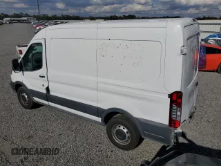 2015 Ford Transit Cargo with VIN 1FTNR1CG7FKA98838, listed as a Copart auction lot 48829135 with 233,935 mi miles and Salvage Title. Bid and sale history available at carsss.com. Image 2.
