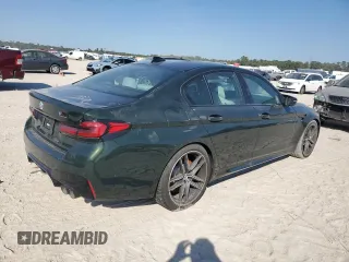 2023 BMW M5 with VIN WBS83CH04PCL77304, listed as a Copart auction lot 76096754 with 0 mi miles and Non Repairable. Bid and sale history available at carsss.com. Image 3.