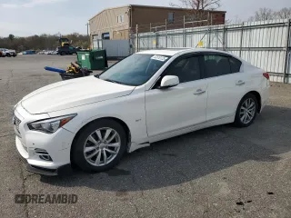 2014 Infiniti Q50 Sport with VIN JN1BV7AP6EM684974, listed as a Copart auction lot 52810125 with 95,607 mi miles and Clean Title. Bid and sale history available at DreamBid. Image 1.
