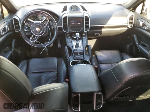 2017 Porsche Cayenne S E-Hybrid with VIN WP1AE2A2XHLA75671, listed as a Copart auction lot 46304275 with 103,527 mi miles and Salvage title. Bid and sale history available at DreamBid. Image 8.