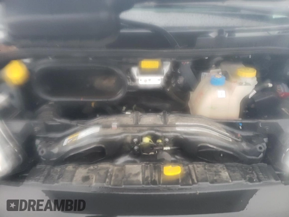 2024 Ram ProMaster Cargo Tradesman with VIN 3C6LRVDG6RE114782, listed as a Copart auction lot 43402665 with 9,610 mi miles and Salvage Title. Bid and sale history available at DreamBid. Image 11.