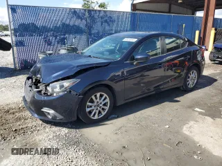 2015 Mazda 3 i Grand Touring z VIN 3MZBM1W76FM180448, wystawiony jako Copart lot #60459295 z przebiegiem 98 052 mil mil oraz Szkoda całkowita • Salvage title. Historia ofert i sprzedaży dostępna na DreamBid. Obrazek 1.