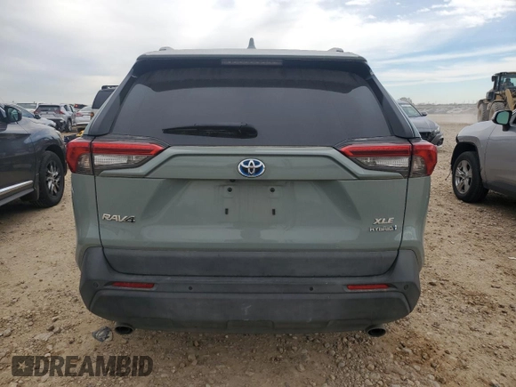 2021 Toyota RAV4 Hybrid LE with VIN 4T3B6RFV6MU040549, listed as a Copart auction lot 89164795 with 79,527 mi miles and Salvage Title. Bid and sale history available at carsss.com. Image 6.