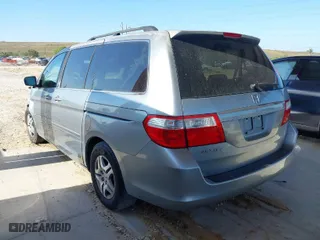 2007 Honda Odyssey EX-L with VIN 5FNRL38627B136053, listed as a IAAI auction lot 41925380 with 53,954 mi miles. Bid and sale history available at carsss.com. Image 3.