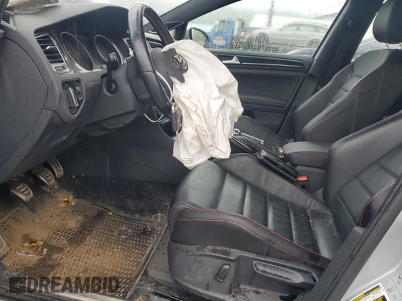 2017 Volkswagen GTI S z VIN 3VW547AU3HM068223, wystawiony jako Copart lot #57876795 z przebiegiem 96 095 mil mil oraz Szkoda całkowita • Salvage title. Historia ofert i sprzedaży dostępna na DreamBid. Obrazek 7.
