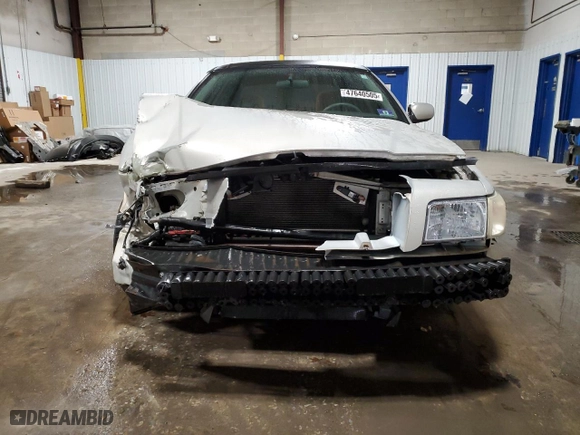 2006 Mercury Grand Marquis GS with VIN 2MEFM74W16X601285, listed as a Copart auction lot 47640505 with 80,986 mi miles and Salvage Title. Bid and sale history available at carsss.com. Image 5.