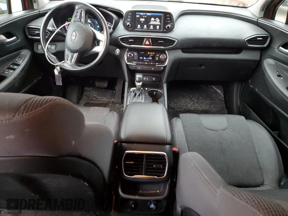 2019 Hyundai Santa Fe SEL with VIN 5NMS33ADXKH021346, listed as a Copart auction lot 79266394 with 77,172 mi miles and Salvage Title. Bid and sale history available at carsss.com. Image 8.