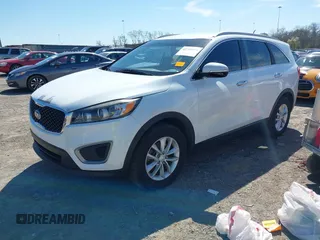 2016 Kia Sorento LX with VIN 5XYPG4A39GG106459, listed as a IAAI auction lot 41790974 with 107,994 mi miles. Bid and sale history available at carsss.com. Image 17.
