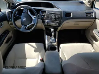 2013 Honda Civic EX with VIN 19XFB2F84DE275221, listed as a Copart auction lot 53541895 with 121,047 mi miles and Salvage Title. Bid and sale history available at DreamBid. Image 8.
