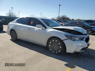 2018 Acura RLX w/Technology Pkg with VIN JH4KC1F53JC001134, listed as a Copart auction lot 86709754 with 134,778 mi miles and Salvage Title. Bid and sale history available at carsss.com. Image 4.