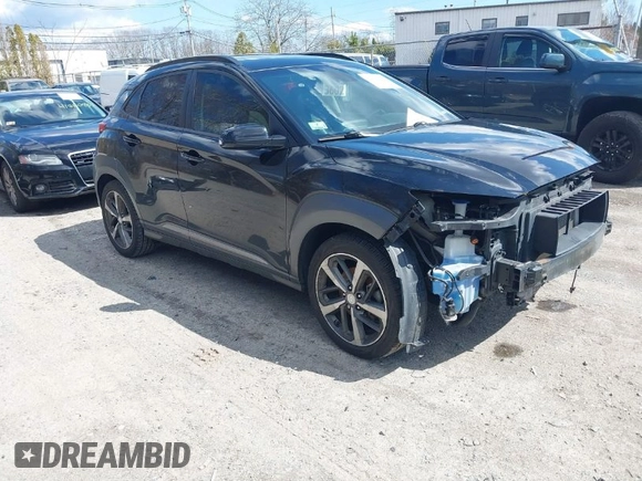 2020 Hyundai Kona Limited with VIN KM8K3CA54LU403886, listed as a IAAI auction lot 41853262 with 144,044 mi miles and . Bid and sale history available at DreamBid. Image 1.