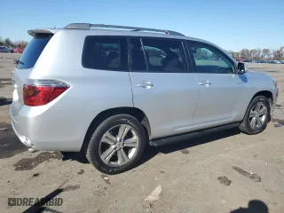 2010 Toyota Highlander Sport with VIN JTEEK3EH1A2153438, listed as a Copart auction lot 80100354 with 138,052 mi miles and Salvage Title. Bid and sale history available at carsss.com. Image 3.