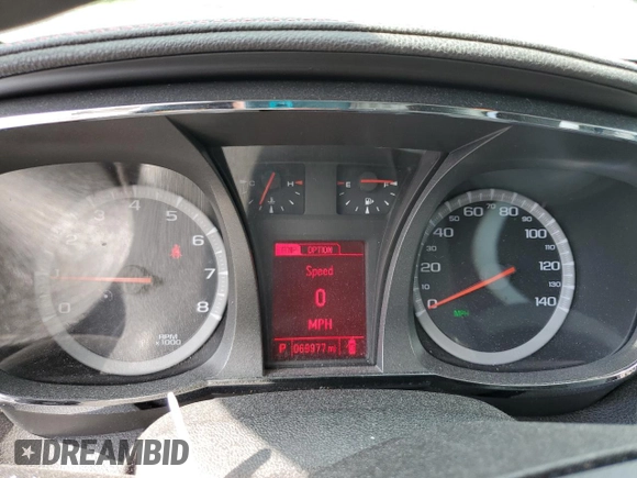 2013 GMC Terrain SLE z VIN 2GKALMEK9D6242767, wystawiony jako Copart lot #64373595 z przebiegiem 69 977 mil mil oraz Szkoda całkowita • Salvage title. Historia ofert i sprzedaży dostępna na DreamBid. Obrazek 9.