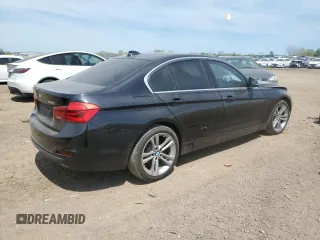 2017 BMW 3 Series 330i xDrive with VIN WBA8D9G52HNU58566, listed as a Copart auction lot 55513105 with Not provided miles and Salvage title. Bid and sale history available at DreamBid. Image 3.