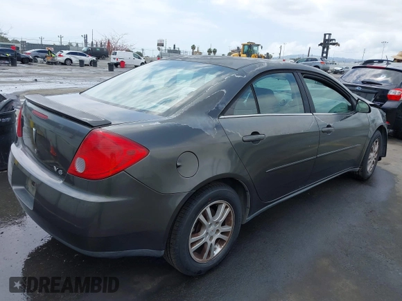 2006 Pontiac G6 6-Cyl with VIN 1G2ZG558164166807, listed as a IAAI auction lot 42107709 with 118,680 mi miles and . Bid and sale history available at DreamBid. Image 4.
