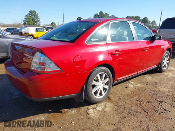 2009 Ford Taurus SEL with VIN 1FAHP24W09G105298, listed as a IAAI auction lot 41749070 with 148,199 mi miles. Bid and sale history available at carsss.com. Image 4.