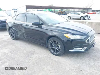2018 Ford Fusion SE with VIN 3FA6P0HD9JR136468, listed as a IAAI auction lot 41908198 with 139,415 mi miles. Bid and sale history available at carsss.com. Image 1.