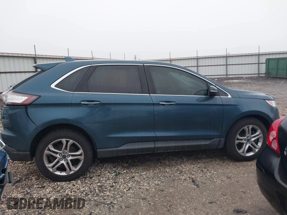 2016 Ford Edge Titanium with VIN 2FMPK4K96GBB66684, listed as a IAAI auction lot 41487600 with 170,238 mi miles. Bid and sale history available at carsss.com. Image 13.