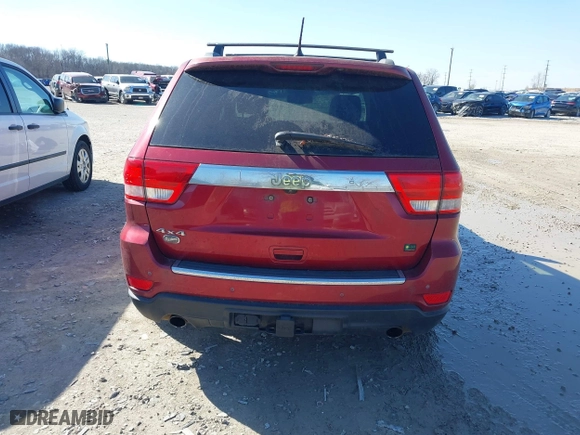 2012 Jeep Grand Cherokee Overland with VIN 1C4RJFCTXCC166770, listed as a IAAI auction lot 41833086 with 175,656 mi miles. Bid and sale history available at carsss.com. Image 17.