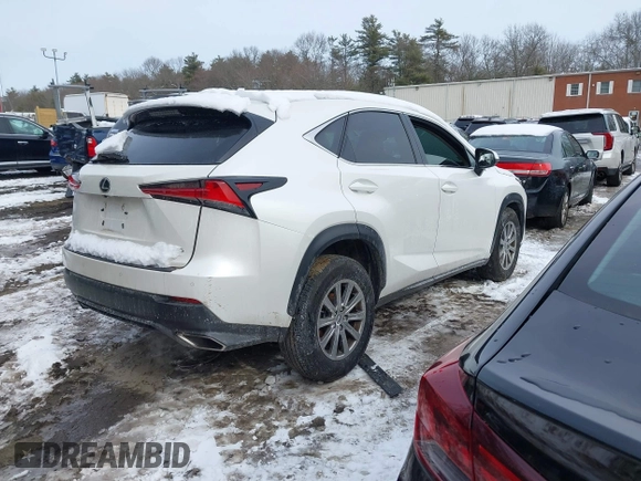 2018 Lexus NX with VIN JTJBARBZ3J2168580, listed as a IAAI auction lot 41554778 with 115,403 mi miles. Bid and sale history available at carsss.com. Image 4.