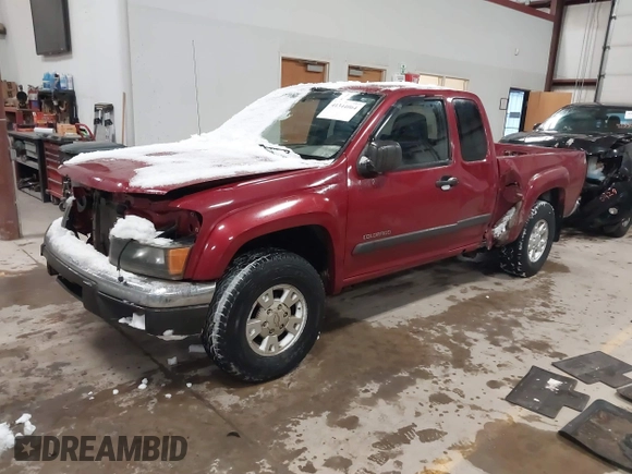 2004 Chevrolet Colorado LS Z71 with VIN 1GCDT196048190573, listed as a IAAI auction lot 41344064 with 292,346 mi miles. Bid and sale history available at carsss.com. Image 18.