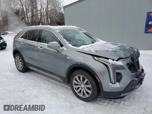 2023 Cadillac XT4 AWD Premium Luxury with VIN 1GYFZDR42PF215961, listed as a Copart auction lot 88672825 with 17,273 mi miles and Salvage Title. Bid and sale history available at carsss.com. Image 4.