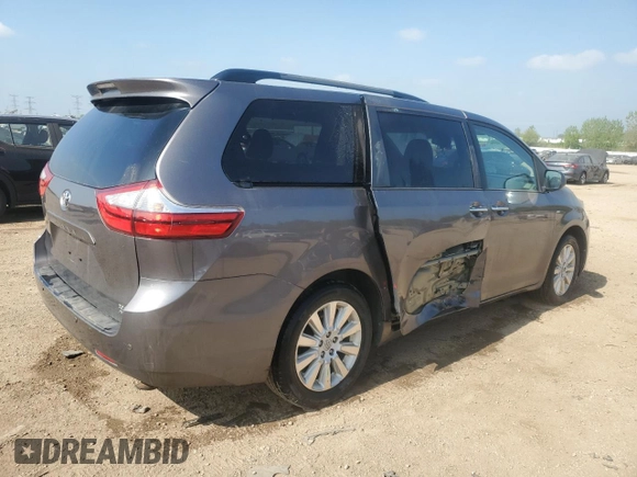 2016 Toyota Sienna Limited с VIN 5TDDK3DC2GS134100, выставлен на аукционе Copart как лот 56473685 с пробегом 153 687 миль миль и Списание • Salvage title. История ставок и продаж доступна на DreamBid. Изображение 3.