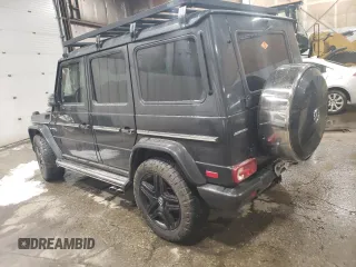 2016 Mercedes-Benz G-Class AMG G 63 with VIN WDCYC7DF3GX246022, listed as a Copart auction lot 83347694 with 0 mi miles and Salvage Title. Bid and sale history available at carsss.com. Image 2.