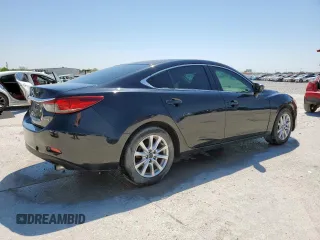 2016 Mazda 6 i Sport with VIN JM1GJ1U58G1457733, listed as a Copart auction lot 50963315 with 101,516 mi miles and Salvage Title. Bid and sale history available at DreamBid. Image 3.