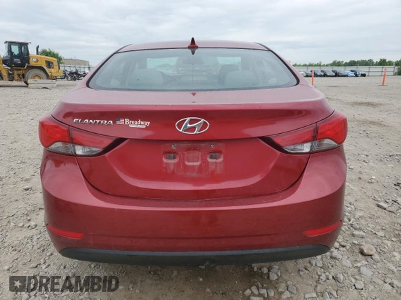 2015 Hyundai Elantra SE z VIN 5NPDH4AE6FH557258, wystawiony jako Copart lot #61659375 z przebiegiem 222 798 mil mil oraz Nie do naprawy • Non repairable. Historia ofert i sprzedaży dostępna na DreamBid. Obrazek 6.