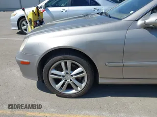 2007 Mercedes-Benz CLK-Class 3.5L with VIN WDBTJ56H47F215889, listed as a IAAI auction lot 42109563 with 106,593 mi miles. Bid and sale history available at carsss.com. Image 12.