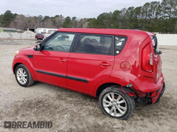 2013 Kia Soul ! with VIN KNDJT2A61D7624560, listed as a Copart auction lot 50807675 with 137,094 mi miles and Salvage Title. Bid and sale history available at carsss.com. Image 2.