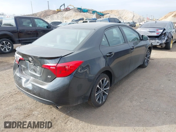 2019 Toyota Corolla L with VIN 2T1BURHE9KC219002, listed as a IAAI auction lot 41689048 with 58,372 mi miles and . Bid and sale history available at DreamBid. Image 4.