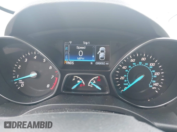 2016 Ford Escape SE with VIN 1FMCU9GX3GUB65337, listed as a IAAI auction lot 41767376 with 99,092 mi miles. Bid and sale history available at carsss.com. Image 7.