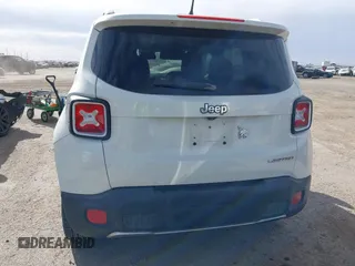 2016 Jeep Renegade Limited with VIN ZACCJADT6GPC88812, listed as a IAAI auction lot 41409614 with 99,243 mi miles and . Bid and sale history available at DreamBid. Image 15.