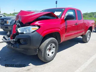 2021 Toyota Tacoma SR with VIN 3TYRX5GN6MT016261, listed as a IAAI auction lot 42203262 with 78,744 mi miles and . Bid and sale history available at DreamBid. Image 2.