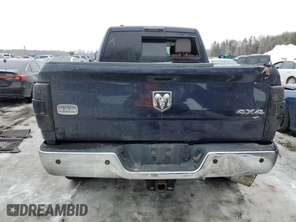 2013 Ram 2500 Laramie Longhorn с VIN 3C6UR5GL2DG516857, выставлен на аукционе Copart как лот 46269805 с пробегом 269 640 миль миль и Чистый • Clean title. История ставок и продаж доступна на DreamBid. Изображение 6.