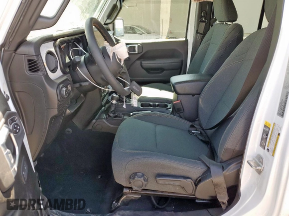 2024 Jeep Wrangler Sport S z VIN 1C4PJXDN0RW300836, wystawiony jako Copart lot #58348255 z przebiegiem 16 171 mil mil oraz Czysty tytuł • Clean title. Historia ofert i sprzedaży dostępna na DreamBid. Obrazek 7.