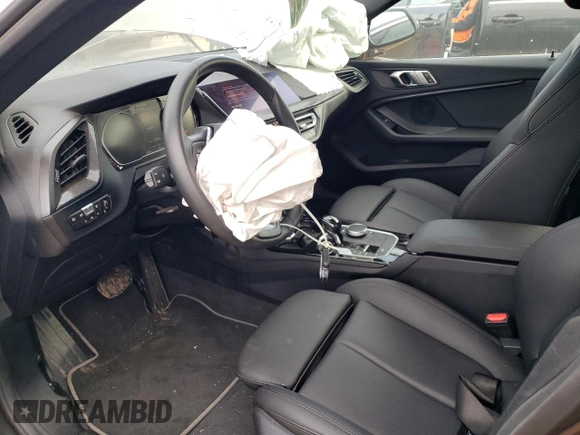 2021 BMW 2 Series 228i xDrive with VIN WBA73AK07M7H34429, listed as a Copart auction lot 37442713 with 7,287 mi miles and Salvage title. Bid and sale history available at DreamBid. Image 7.
