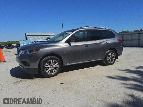 2019 Nissan Pathfinder SV with VIN 5N1DR2MM4KC641519, listed as a Copart auction lot 51615635 with 144,606 mi miles and Clean title. Bid and sale history available at DreamBid. Image 1.