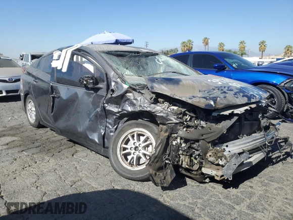2021 Toyota Prius LE with VIN JTDKAMFPXM3189147, listed as a Copart auction lot 78013544 with 111,579 mi miles and Clean Title. Bid and sale history available at DreamBid. Image 4.