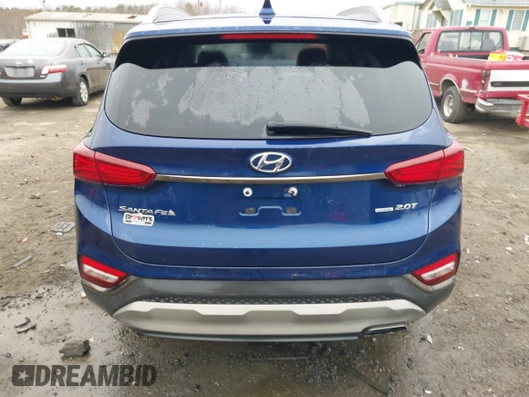 2020 Hyundai Santa Fe Limited with VIN 5NMS5CAA6LH276416, listed as a IAAI auction lot 41507669 with 54,887 mi miles. Bid and sale history available at carsss.com. Image 17.