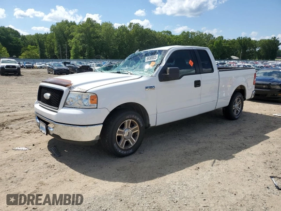 2006 Ford F-150 XL с VIN 1FTPX12V86NA82242, выставлен на аукционе Copart как лот 56588835 с пробегом 124 066 миль миль и Списание • Salvage title. История ставок и продаж доступна на DreamBid. Изображение 1.